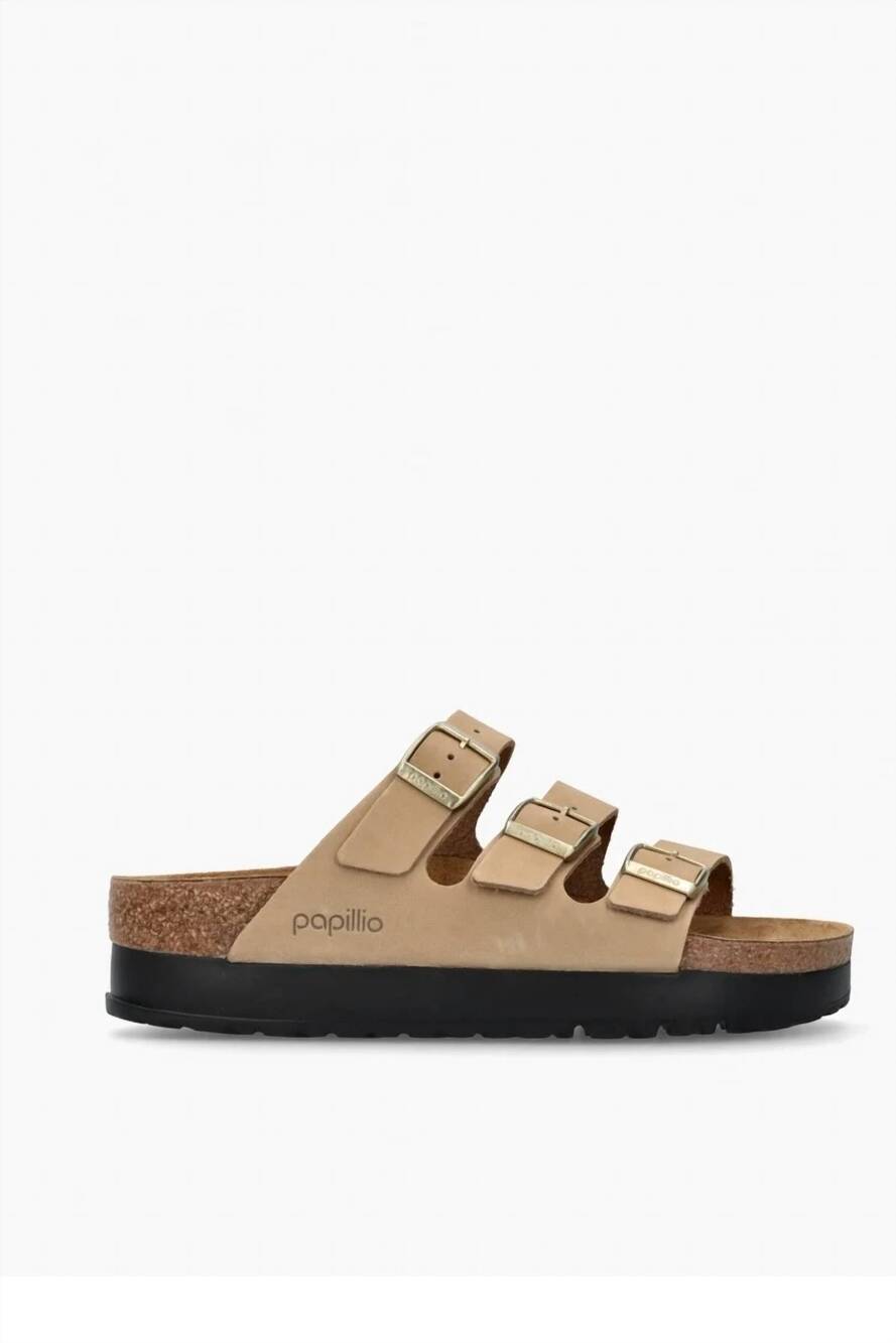 NEW PAPILLIO women's florida iii pap flex platform sandal in sandcastle